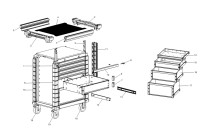 USAG 519 RSC4/4 Type 1 Roller Cabinet Spare Parts